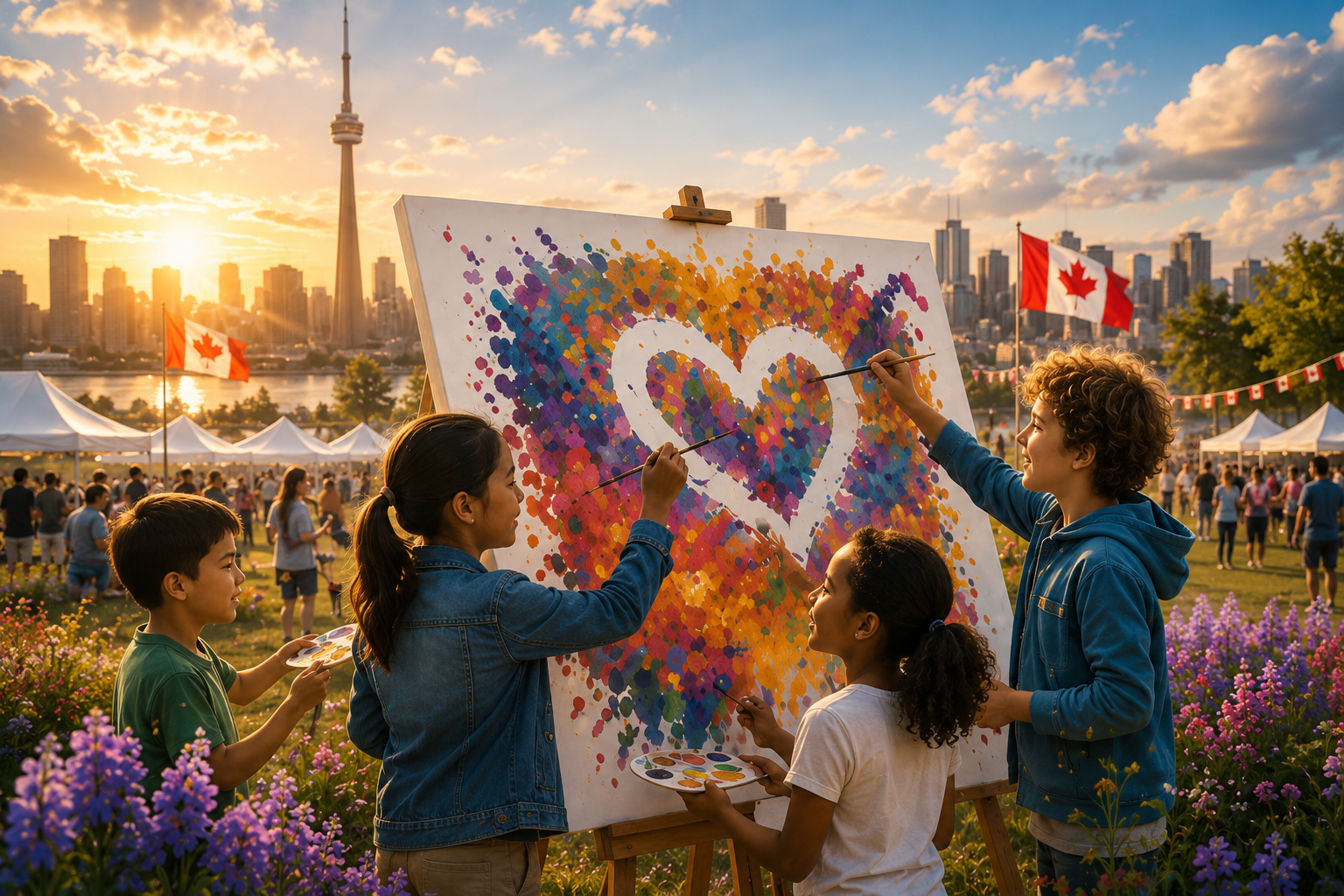 Ontario public art canvas concept